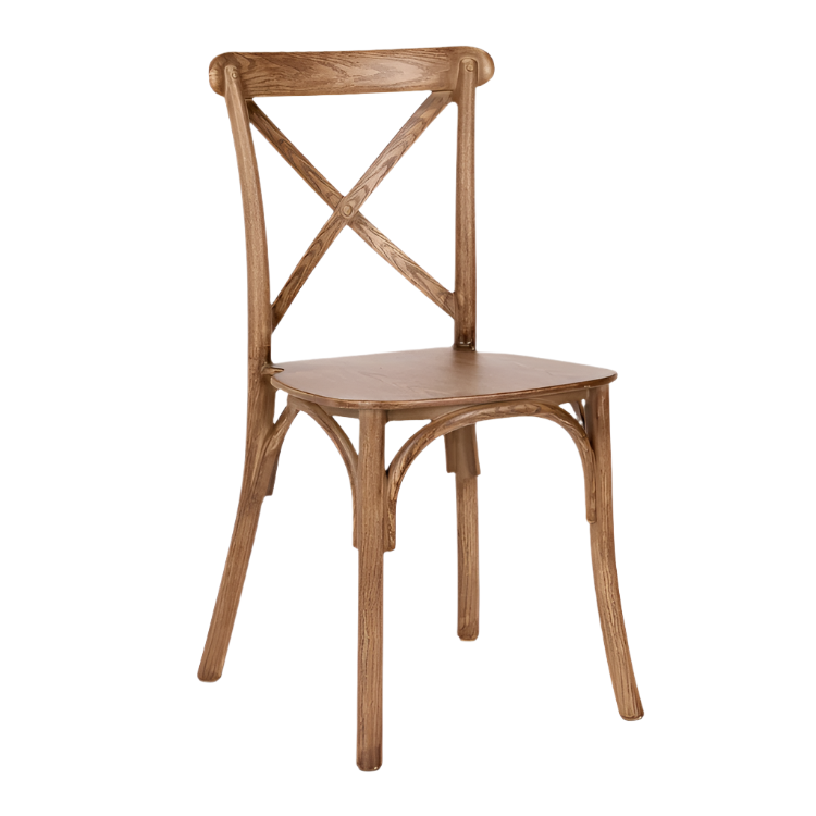 Kid Resin Cross Back Chair