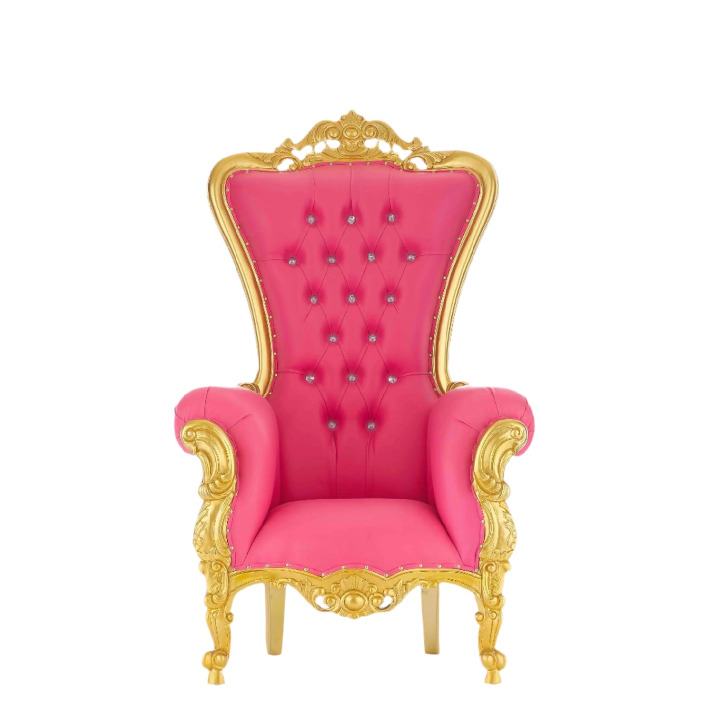 Kid Hot Pink & Gold Throne