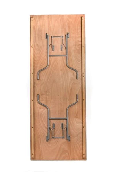 8ft Wooden Banquet Table