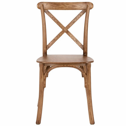 Kid Resin Cross Back Chair