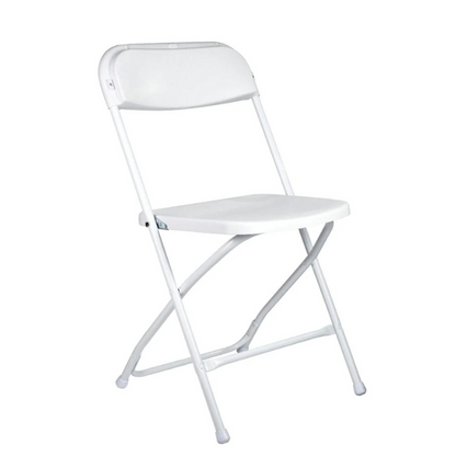 Adult White Folding Chair